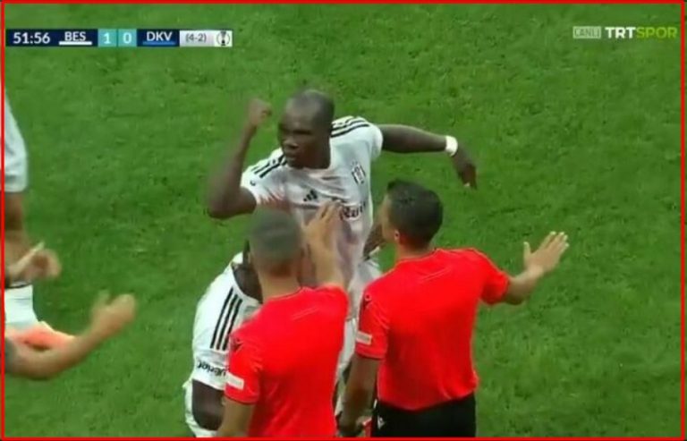 Historical video: A legendary response from Cameroonian Abu Bakr to the Ukrainian coach after scoring a legendary goal, which he went on to celebrate in an incredible way in the face of the coach