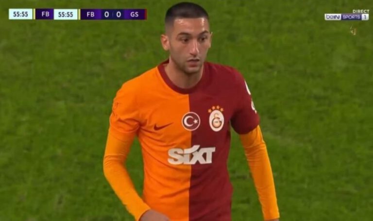 Video: Hakim Ziyech’s magical pass for Icardi against Fenerbahce in the Istanbul derby