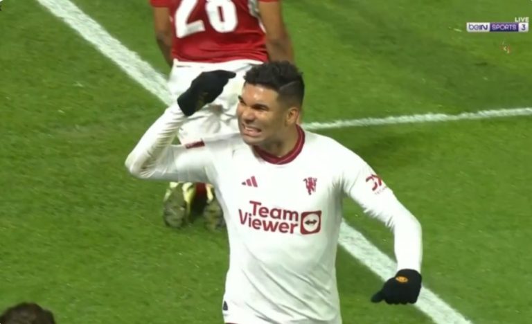 Casemiro’s decisive goal against Nottingham Forest in the last seconds of the FA Cup