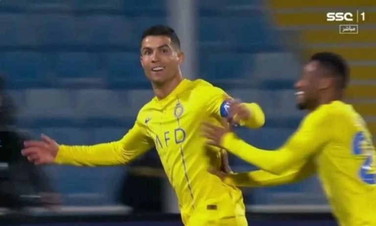 Cristiano Ronaldo’s amazing goal against Al-Fayhaa in the AFC Champions League final