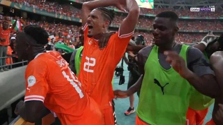 Côte d’Ivoire’s historic victory over Nigeria in the African Cup final in an imaginative way from Haller