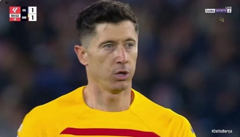 The breathtaking penalty kick in the Barcelona match and the wonder that happened between Lewandowski and the Celta Vigo goalkeeper during the penalty kick