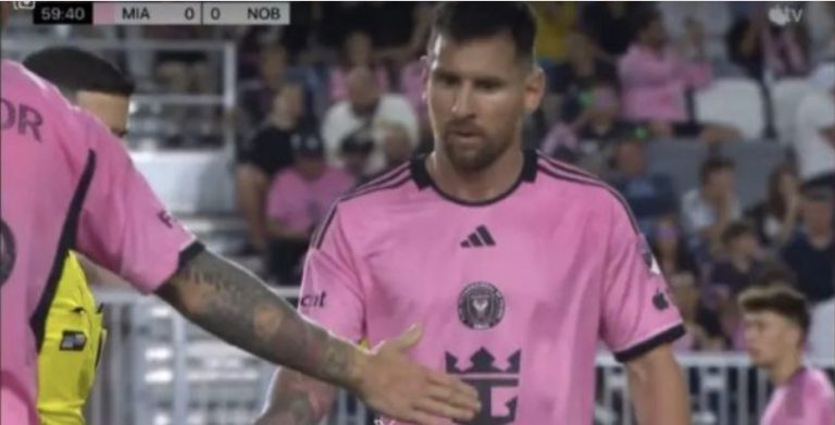 The moment Messi left, the reaction of the Inter Miami fans, and Leo’s sadness