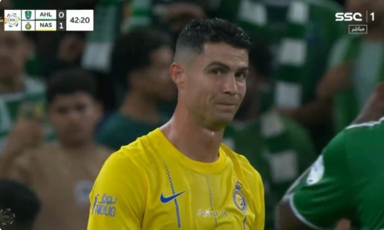 Watch Cristiano Ronaldo’s miraculous goal against Al-Ahly Saudi Arabia, but the referee has a different opinion