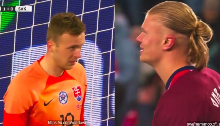 The Slovakia goalkeeper decodes Haaland’s suspension of Real Madrid before facing City and saves a penalty kick from him in an incredible way