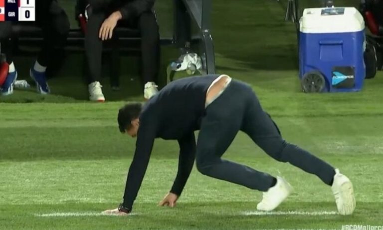 The wonder and strangeness occurred between the Girona coach and the BeIN Sports commentator