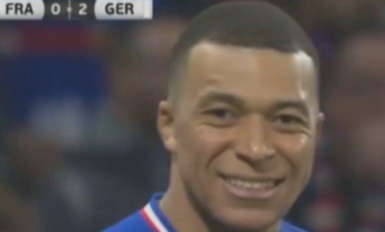 The wonder happens between Mbappe and Rudiger in the France-Germany match