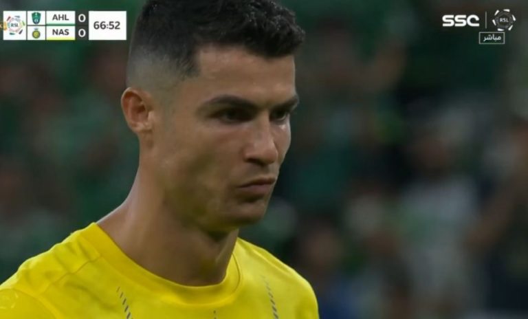 Senegalese Mendy stopped dancing and made provocative acrobatic movements in front of Ronaldo before taking the penalty kick, so look what happened in the end