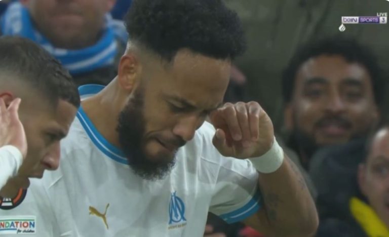 The drama, madness and imagination that happened from the Moroccan Amin Harit and the legendary finish from Aubameyang and their special celebration in front of the Marseille fans.