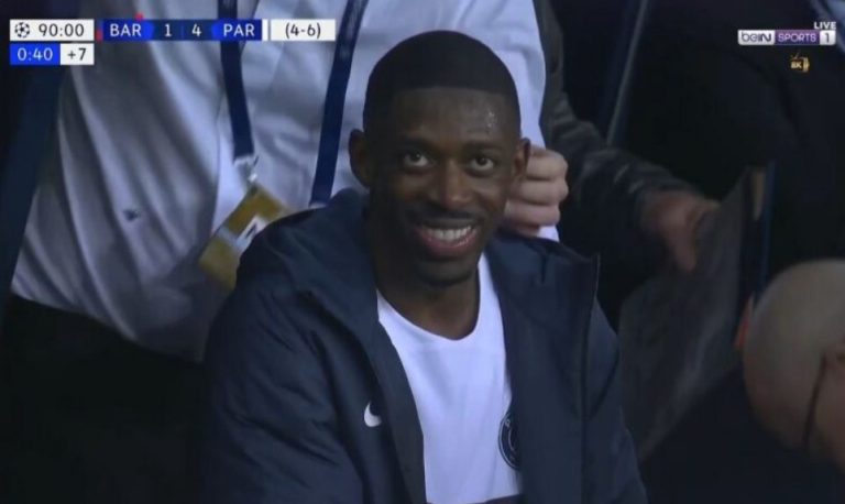 A strange and crazy scenario occurs between Barcelona fans and Ousmane Dembélé as he leaves the field