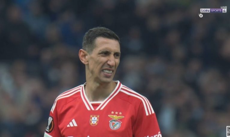 Penalty kick taken by Di Maria against Marseille