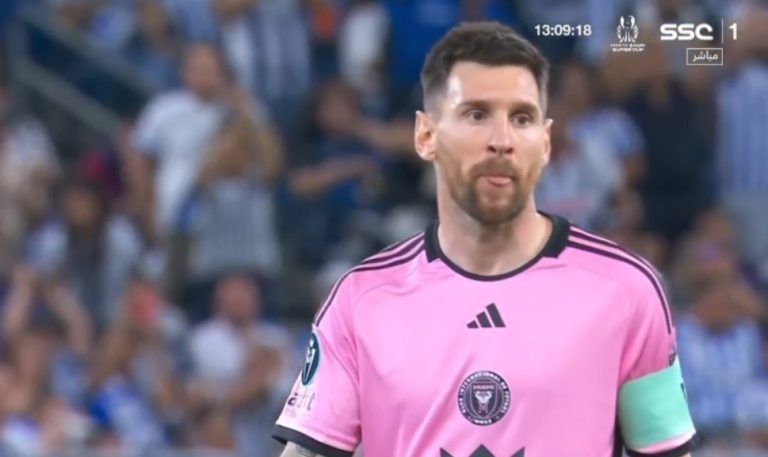 The legendary free kick executed by Messi and Inter Miami’s goal against Monterrey in the CONCACAF Champions League after a fantastic effort throughout the match by the Argentine flea