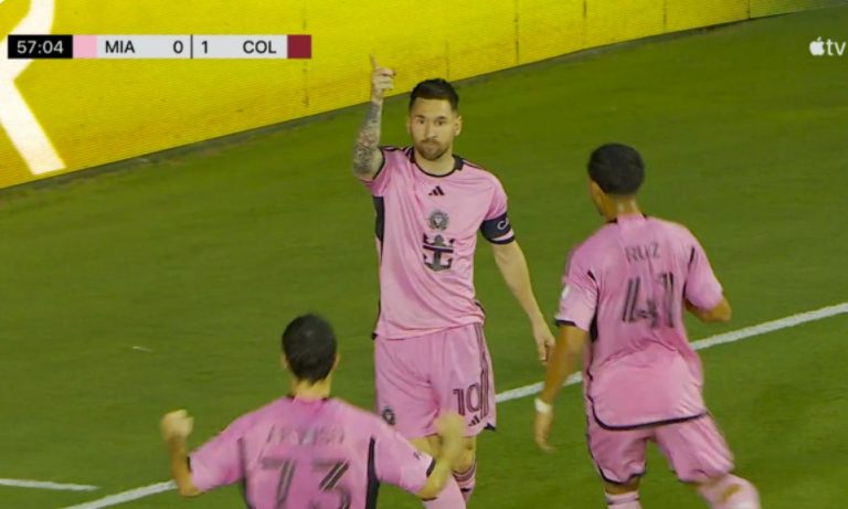 Messi’s world-class goal that saved his team, Inter Miami, from losing in the American League