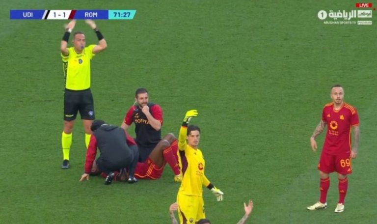 The shot that took the breath away from the entire world: Ivan Andika, the Roma player, fell to the ground in a te.rrifying way