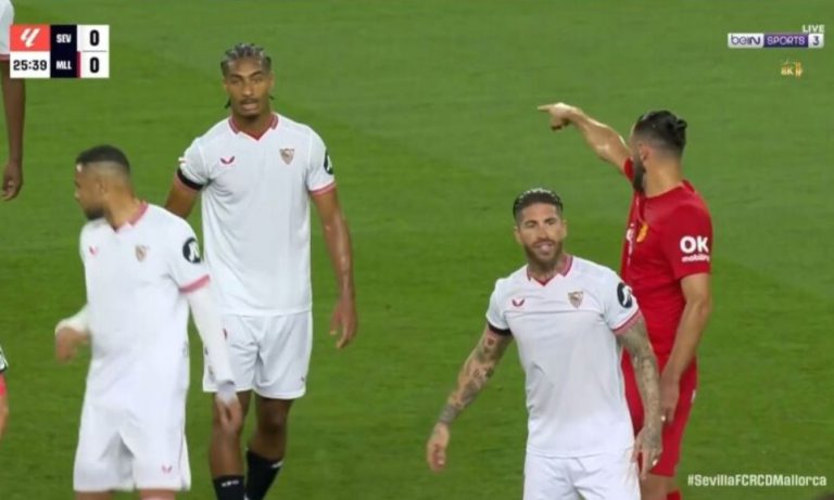 The greatest save in Sergio Ramos’s career with Sevilla