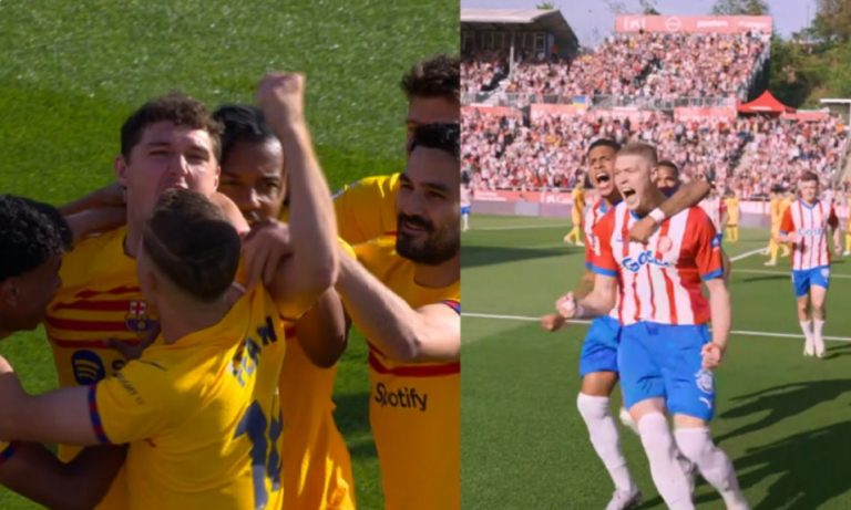 The craziest 20 seconds in the history of the Spanish League between Barcelona and Girona