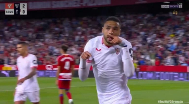 Youssef En-Nesyri’s wonderful goal against Granada in the Spanish League today