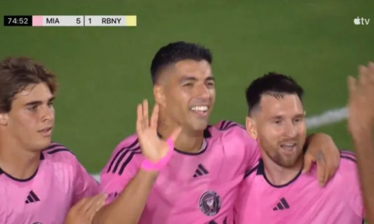 Messi’s  legendary assist in Suarez’s second world-class goal against the New York Red Bulls