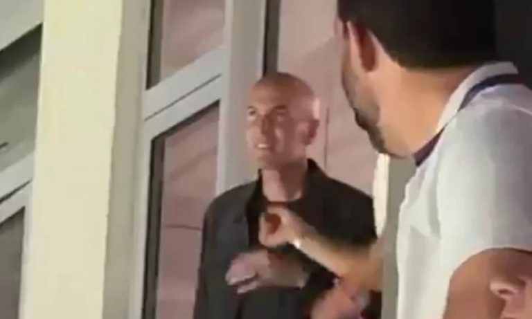 Historical snapshot: A special camera captured a crazy reaction from the legend Zinedine Zidane in the stands of the Bernabeu Stadium