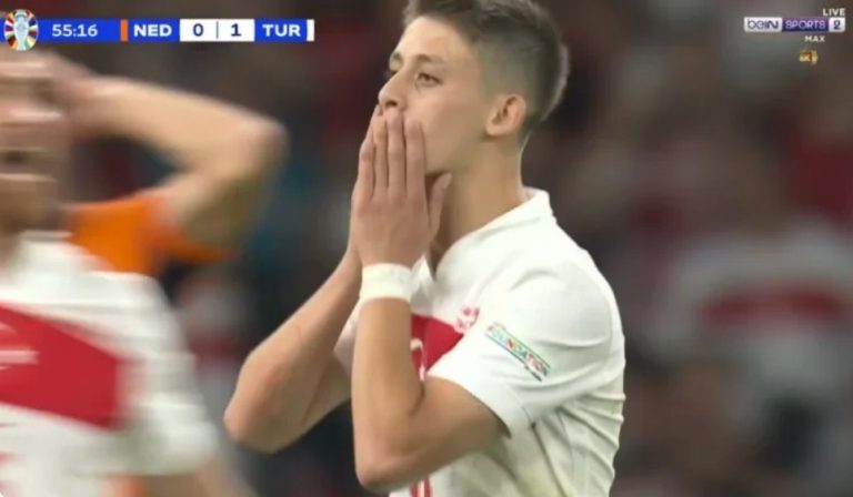 Arda Guler invents an imaginative way to execute free kicks against the Netherlands in the Euro quarter-finals