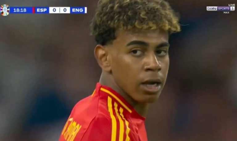 Spain’s first world-class goal against England in the Euro final was assisted by Lamine Yamal
