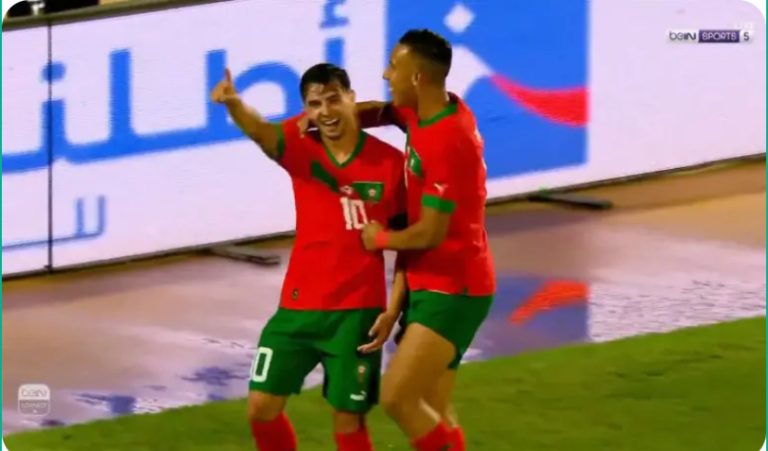 Brahim Diaz’s amazing goal against Gabon in the African Cup of Nations qualifiers