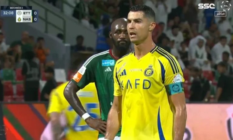 Cristiano Ronaldo’s strange penalty kick in the Saudi League