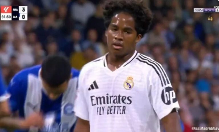 Endrick’s strange shot with the Alaves defender and the referee’s strange decision