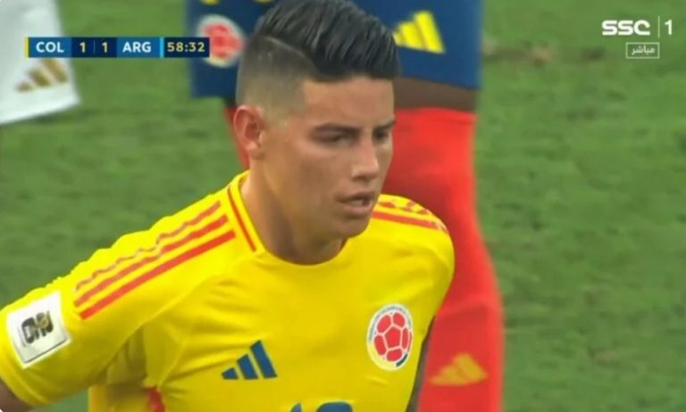 James Rodriguez’s fantastic penalty kick against Argentina goalkeeper Martinez