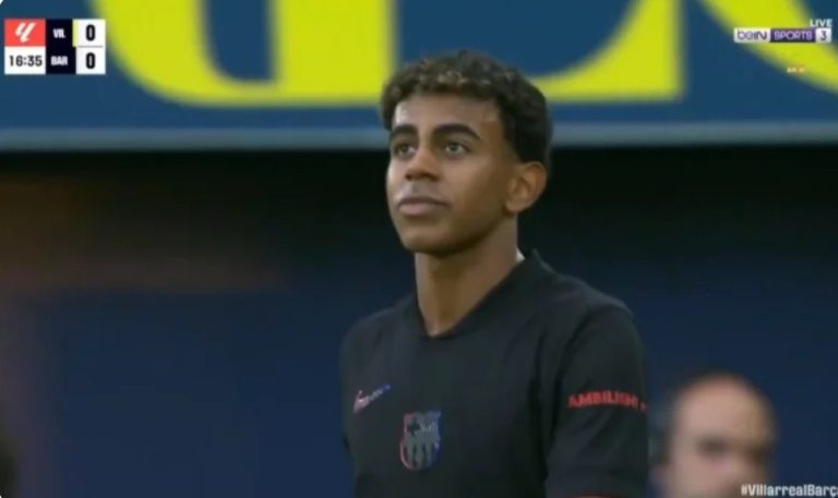 The magical shot that sh.ook Villarreal’s stadium by the extraordinary talent Lamine Yamal