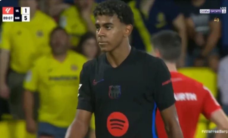 Lamine Yamal’s amazing skill that caused him to be deliberately hi.t by a Villarreal player