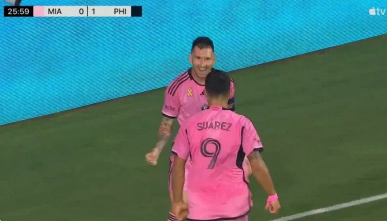 Messi’s world-class goal against Philadelphia Union in the American League today