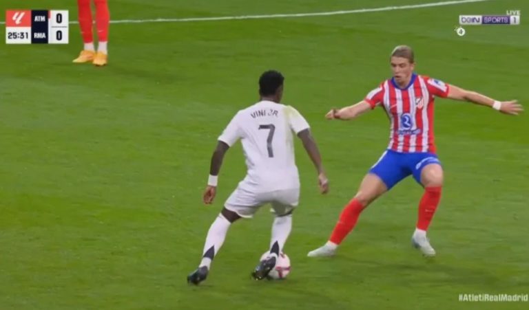 Vinicius Junior’s historic skill in the Madrid derby