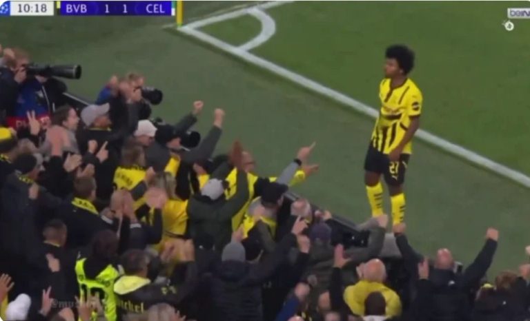 Karim Adeyemi’s historic hat-trick against Celtic in the Champions League