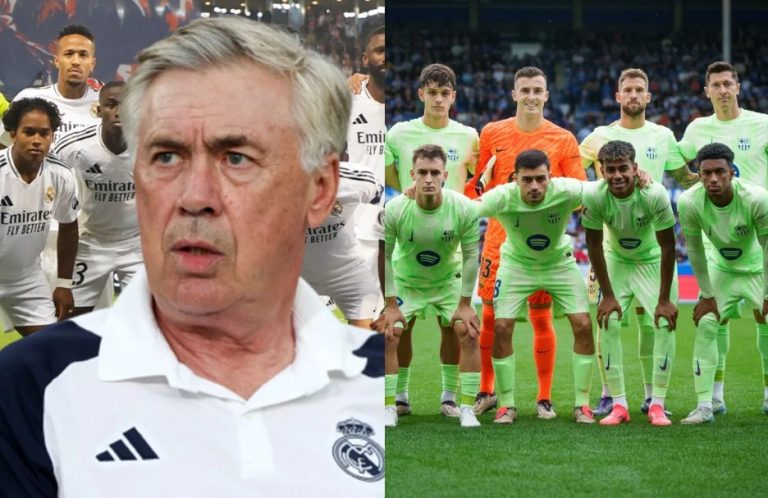 He was a starter against Lille and Villarreal, and Ancelotti will give him the bad news: he will not play in the Clasico