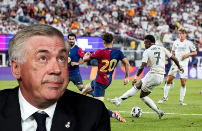 Ancelotti settles on a surprising substitute against Barcelona in the Clasico