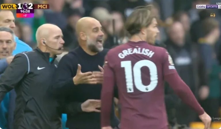The cr.azy scenario that happened in the Manchester City and Wolverhampton match and Guardiola’s reaction