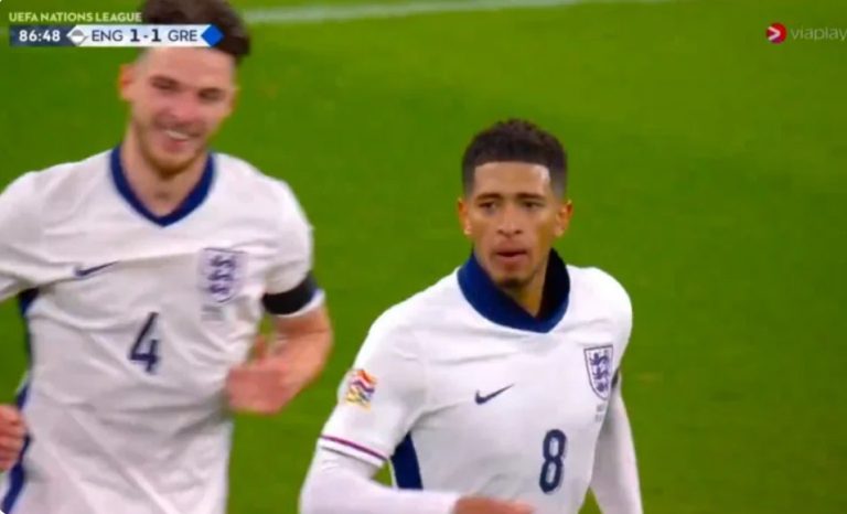 Bellingham’s last-gasp goal saved England from defeat to Greece