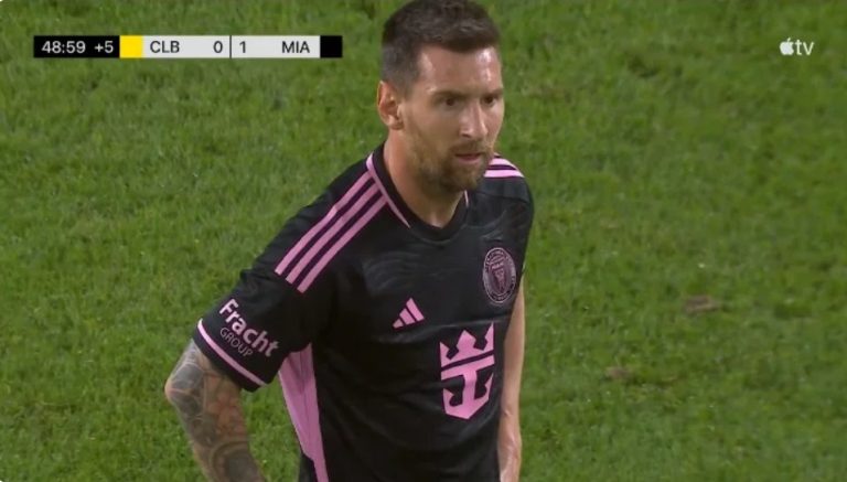 Leo Messi’s second legendary goal in the American League after a historic free kick