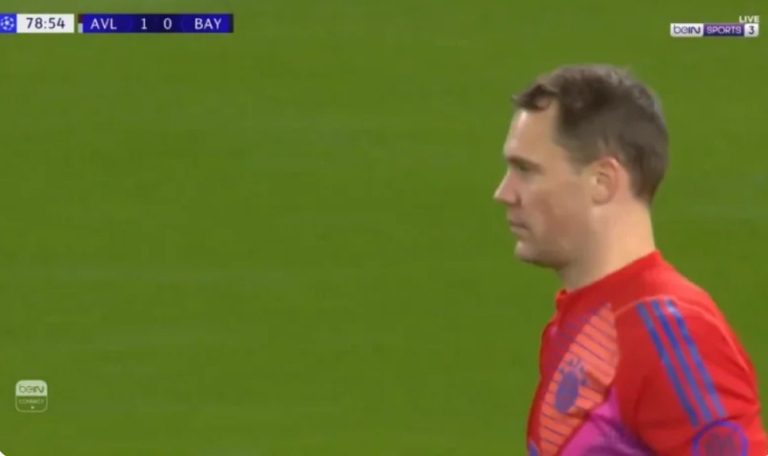 Manuel Neuer causes Bayern Munich to lose in a strange way that no one expected