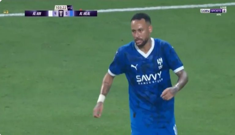 Neymar’s amazing skill in his first appearance after returning from injury