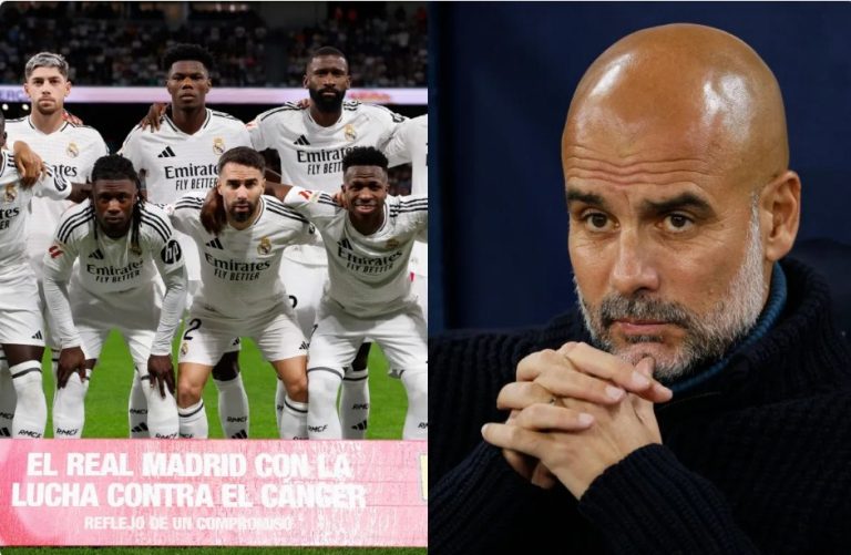 Guardiola links renewing his contract with Manchester City to signing Real Madrid star