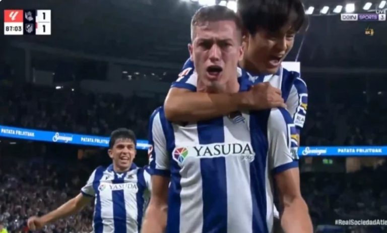 Real Sociedad’s legendary goal against Atletico Madrid in the last seconds of the match