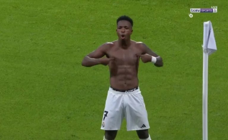 Vinicius Junior’s historic goal against Dortmund in the Champions League