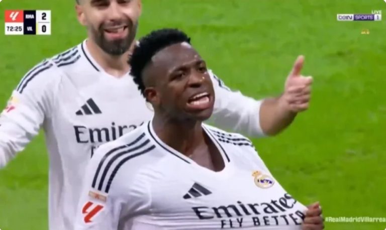 Vinicius Junior’s world-class and stunning goal against Villarreal in the Spanish League
