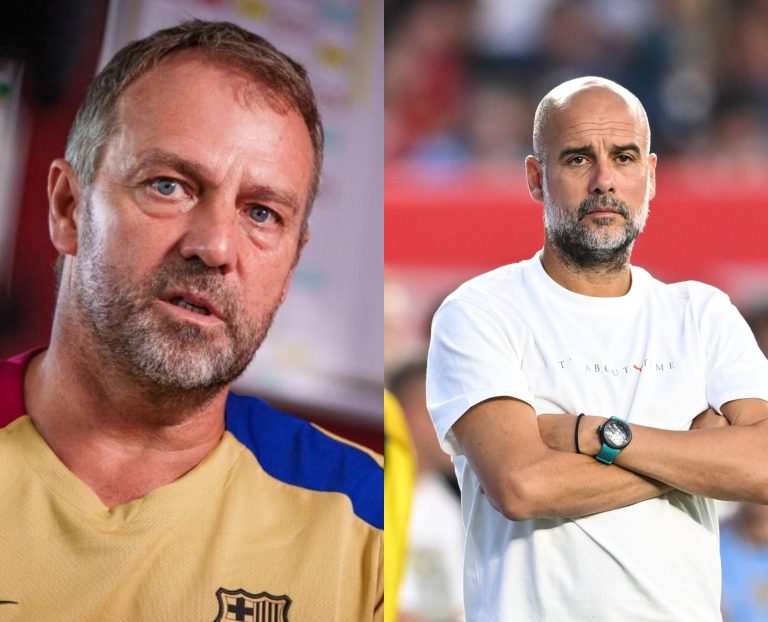 Fierce competition between Barcelona and Manchester City, and Hansi Flick is the secret to closing the deal