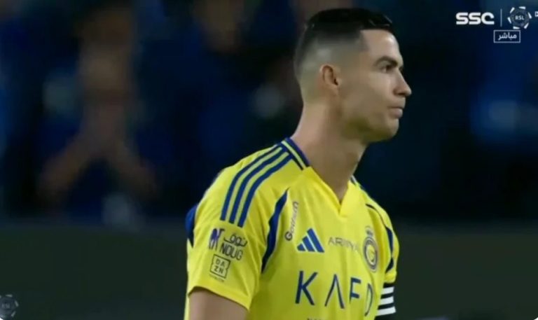 The legendary masterpiece that Cristiano Ronaldo did with his heel, which ended with a fantastic goal