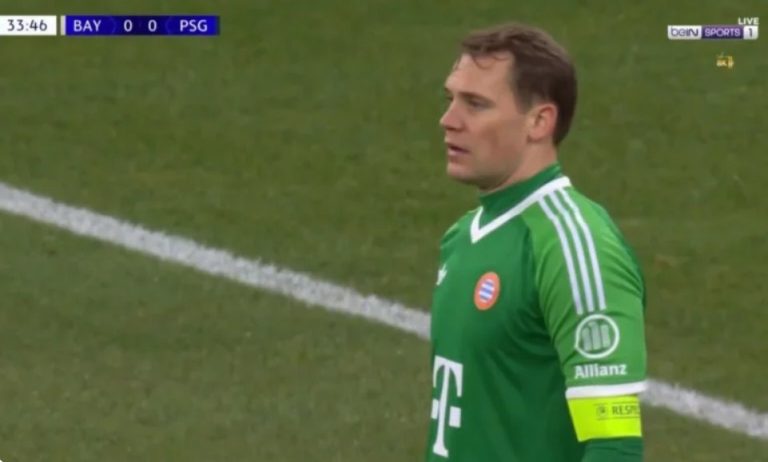 Manuel Neuer is the first goalkeeper in the world to lose his sight and leave his goal to the middle of the field, dribbling past the opposing players and causing ch.aos and ma.dness in all of Germany