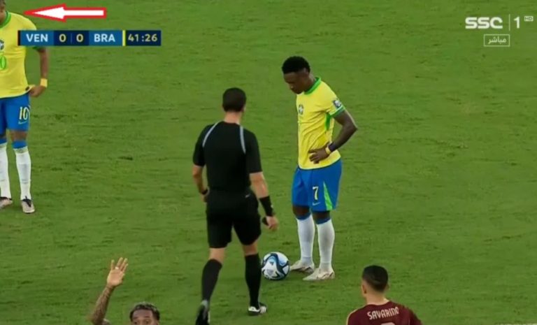 The sensational free kick with which Vinícius and Raphinha fooled everyone on the field in today’s Brazil match