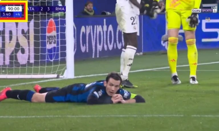 Watch Atlanta’s crazy chance that sho,cked the whole world in the last second of the Atlanta and Real Madrid match in the Champions League